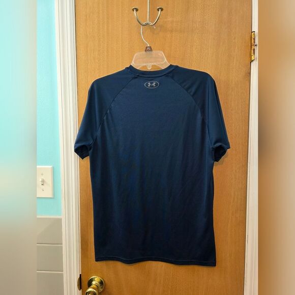 Under Armour Blue Short Sleeve Performance Tee Mens M - Picture 2 of 3